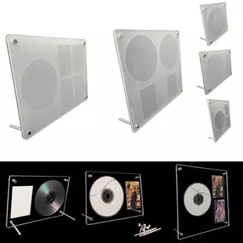 Подставка для дисплея Подставка для компакт-диска Подставка для фотокарточек 1CD (15*15cm)