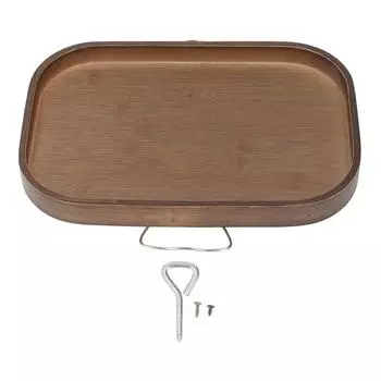 Подставка для дивана, портативный нескользящий многофункциональный деревянный диван, пристегивающийся столик для напитков, закусок, ноутбука