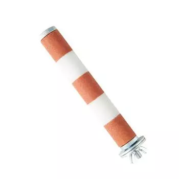 Подставка для домашних животных, попугай, птица, окунь, шлифовальная палка с когтями, стоячая палка, жевательные игрушки, аксессуары для клеток для птиц синий/белый