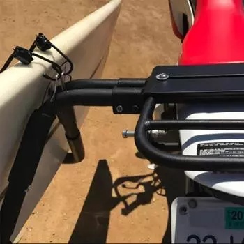 Подставка для доски для серфинга, держатель для шортборда и лонгборда, универсальная для скутера/мопеда, велосипеда зелёный