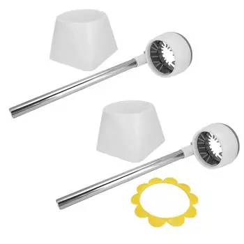 Подставка для фена, профессиональная подставка для фена из нержавеющей стали, ABS, регулируемый угол, держатель для фена для ухода за домашними животными White Without Flower Shaped Ri