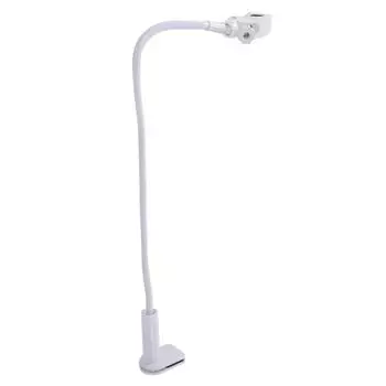 Подставка для фена с зажимом, регулируемая, уменьшающая усталость рук, подставка для фена для стрижки собак белый