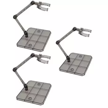 подставка для фигурки, постамент для фигурки, пластиковая подставка для демонстрации моделей 1/144, поворотная на 180 градусов, подставка для демонстрации, может быть соединена, декоративная стоящая модель, простая