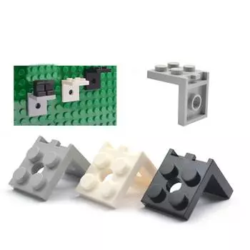 Подставка для фигурок, базовая пластина 3956, кронштейн 2x2, перевернутые строительные блоки, кронштейн для демонстрации фигурок своими руками, сборные кирпичные игрушки