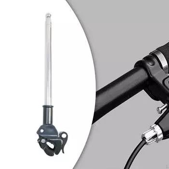 Подставка для флагштока для мотоцикла, флагшток для велосипеда, универсальный, 1,3 м, металлический, прочный, для использования на открытом воздухе