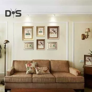 Подставка для фотографий из закаленного стекла с крючком, практичная винтажная настенная фоторамка, декор комнаты 6inch