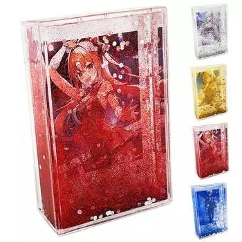 Подставка для фотографий RAKUSE Instax Oshikatsu Glitter Photo (Размер Instax/Красный) (Фоторамка/Фоторамка/Акриловая рамка)