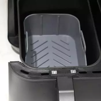 Подставка для фритюрницы, отличная водонепроницаемая 3-цветная подкладка для фритюрницы, маслостойкая подкладка для фритюрницы, силиконовая подкладка подкладка для фритюрницы серый