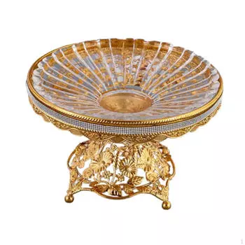Подставка для фруктов, закусок, конфет, тортов, многоцелевой сервировочный поднос с основанием для хлеба