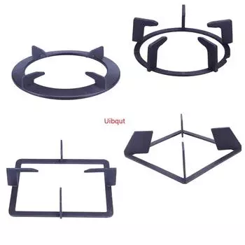 Подставка для газовой плиты Инфракрасная рамка для печи Круглая подставка для кастрюль Чугунная противоскользящая рамка для плиты Подставка для печи Аксессуары для плиты