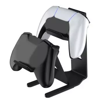 Подставка для геймпада для Switch для PS5 для PS для Xbox Подставка-держатель для геймпада Металлическая конструкция для настольной подставки для контроллера с нескользящими накладками