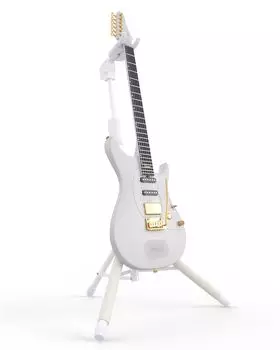 Подставка для гитары ENYA, нагрузка 33 фунта, основание устанавливается в 3 сложения для автоматической фиксации - Сверхпрочная сталь, Вместимость, 360° Нескользящая и Военного класса Защита от ржавчины Секунды, чёрный