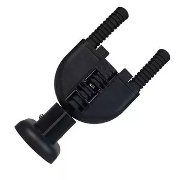 Подставка для гитары, настенная подставка, крючки для бас-гитары, укулеле, черный ABS-пластик, органайзер для акустических гитар, скрипичных деталей