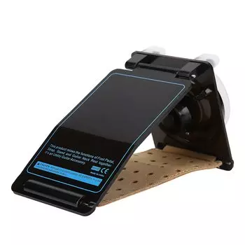 Подставка для гитары, Подставка для грифа фолк-классической гитары, Аксессуар, Пластик + ПУ кожа, 14,5 x 14,5 x 8,5 см