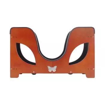 Подставка для гитары, полая конструкция, подставка, стойки для гитары, регулируемые по высоте, внутреннее расстояние между сторонами коричневый