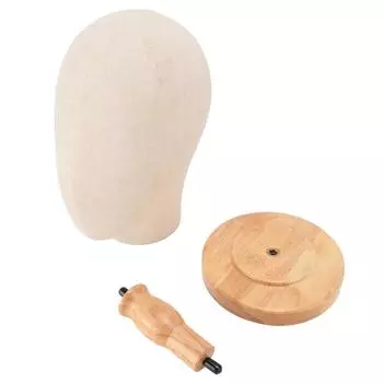 Подставка для головы парика из нетканого материала, манекен, головной убор, подставка для демонстрации шляпы, держатель для магазина, домашний тип 2