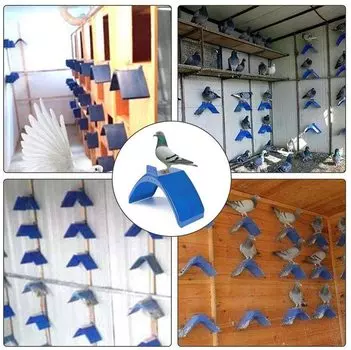 Подставка для голубей, прочная пластиковая подставка для голубей, насесты для птиц, подставка для птичьего жилья, аксессуары для клеток