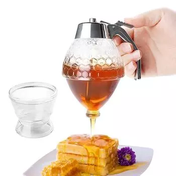 Подставка для горшка для хранения, дозатор для пчелиных капель, чайник, бутылочка для мёда, контейнер для мёда чистый