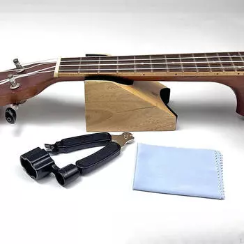 Подставка для грифа гитары, подставка-подставка, элегантная деревянная универсальная регулируемая подставка