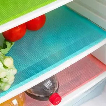 Подставка для холодильника, антибактериальная противообрастающая плесень, впитывающая влагу коврик, коврики для холодильника J19 синий