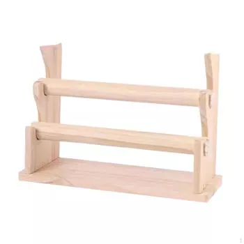 Подставка для хранения браслетов, держатель для органайзера для браслетов и волос 2 Tiers