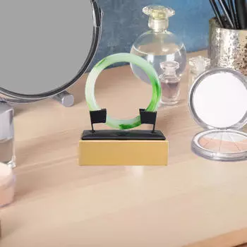 Подставка для хранения браслетов, практичная бижутерия для туалетного столика чёрный