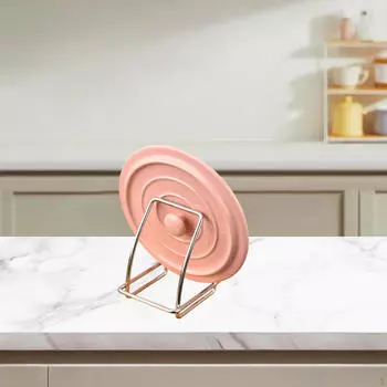 Подставка для хранения крышек кастрюль, многоцелевой, устойчивый, устойчивый к ржавчине органайзер для шкафа, многоразовый