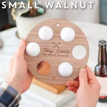 Подставка для хранения мячей для гольфа Yousheng, стойка для хранения, 34 отверстия, гладкие края, без заусенцев, деревянный держатель для мячей для гольфа, настенное крепление, полка S