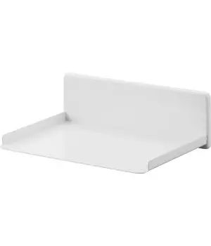 Подставка для хранения приправ Yamazaki Jitsugyo Film Hook, белая, ширина 18 см, высота 6 см, крючок, не плавающая, для хранения приправ, корпус 2179, диаметр 12,5 см (Фильм включен) белый