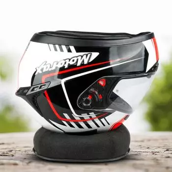 Подставка для хранения шлема мотоцикла, подушка для хранения, портативная подставка для шлема мотоцикла, держатель для шлема для мотоцикла, квадроцикла, мотоцикла, квадроцикла CHINA