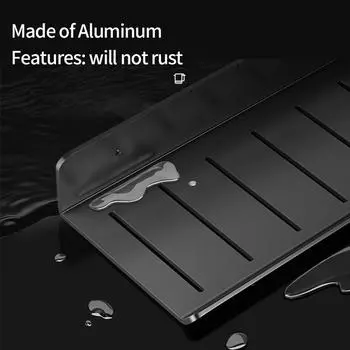 Подставка для хранения смесителя, полка для хранения в ванной, зеркало перед унитазом, раковина, умывальник, неперфорированная полка для ванной