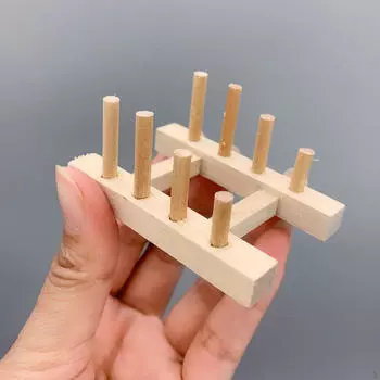 Подставка для хранения тарелок в кукольном домике, миниатюрная книга с игрушками для детей 3-6 лет