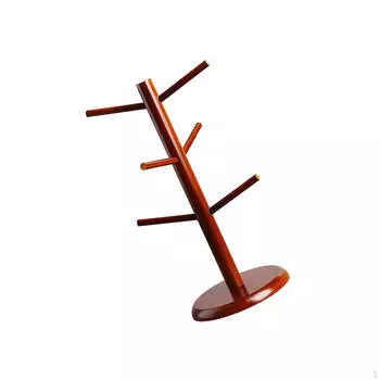 Подставка для хранения ювелирных изделий, вращающаяся на 360° полка для кружек, настольная Gray