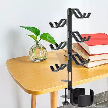 Подставка для игрового контроллера с гарнитурой и держателем для стакана с водой, креативная, универсальная, практичная, 3-уровневая