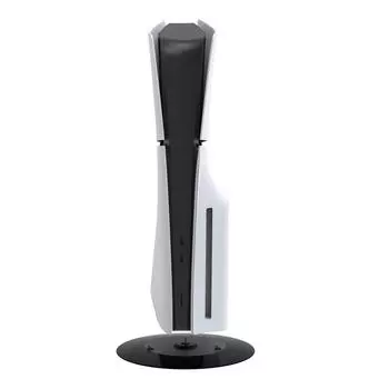 Подставка для игровой консоли, подходит для PS5 Slim, вертикальный держатель, игровые аксессуары, сменная круглая подставка-держатель с винтом