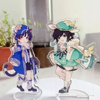 Подставка для игры Genshin Impact Stand Plate аниме мультфильм косплей фигурка персонаж акриловый реквизит