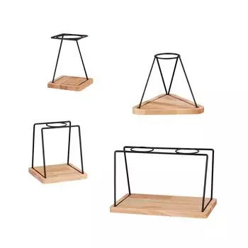 Подставка для капельного кофе с деревянной основой, многофункциональная декоративная подставка для капельного кофе, подставка для капельного кофе для ресторана, подарка на праздник, кафе, вечеринка