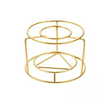 Подставка для кастрюли из нержавеющей стали, бытовая подставка для кофейника, подставка для кастрюли для готовки, кухонные инструменты Golden