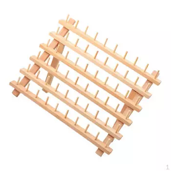 Подставка для катушек на 60 ниток для шитья, квилтинга, ниток для вышивания, мини-конусы - можно красить или окрашивать