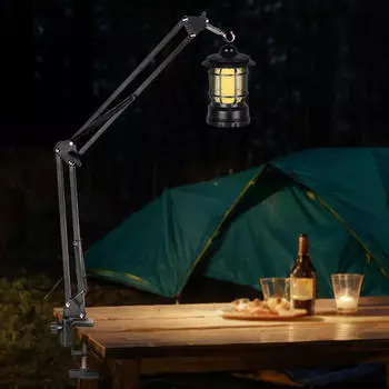 Подставка для кемпингового фонаря, подвесной крючок, многофункциональная настольная вешалка