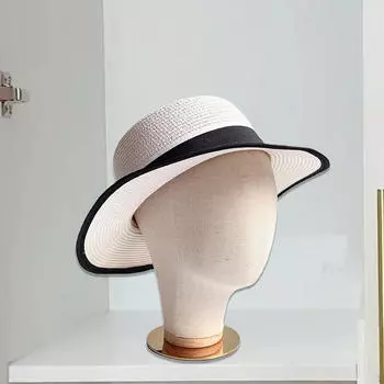 Подставка для кепки, головка дисплея, универсальная модель манекена, металлическое основание для очков, наушников Brushed Bottom