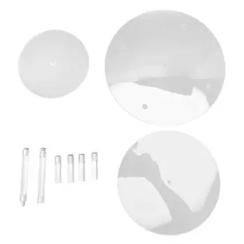 Подставка для кексов 3-х уровневая подставка для сервировки кондитерских изделий Акриловый держатель для десерта для праздника