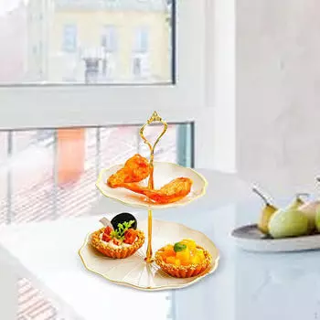Подставка для кексов, поднос для печенья, подставка для десерта, фруктовых конфет, тарелка, элегантный торт для S