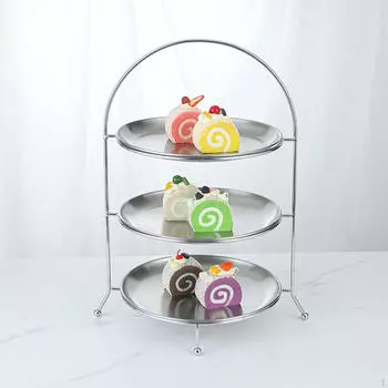 Подставка для кексов, витрина для фруктовых конфет, многоярусное хранилище для десертов 5 layer Argent