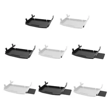 Подставка для клавиатуры под стол, выдвижная полка для клавиатуры, многоцелевой выдвижной компьютер чёрный