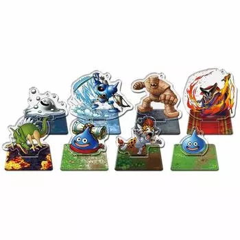 Подставка для ключей Dragon Quest Tact из акрила КОРОБКА 1КОРОБКА 8 штук всего 8 типов =