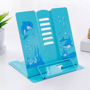 Подставка для книг Декор Рецепт Документ Настольная стойка для рецептов Офис Дом синий