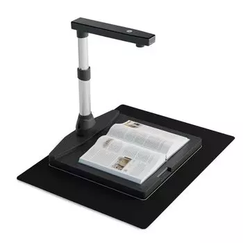 Подставка для книг Iris Plaza Document Book Stand с 16 миллионами OCR, оснащенная внутренней камерой для темных документов, совместимая со сканером A3 WJ1617, сканер, сканер, тип,
