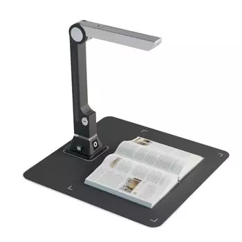 Подставка для книг Iris Plaza Document Book Stand 5 миллионов автоматических темных страниц, совместимая со сканером A4 WJ1004, сканер, сканер, тип, пиксели, обрезка, неразрушающий, темно-серого