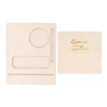 Подставка для книг из дерева, книжный шкаф, деревянная треугольная подставка для книг с держателем для кофе и напитков, гравированная полка для книг